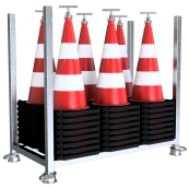 Traffic cone | SET | with 48 pieces 3L730TL